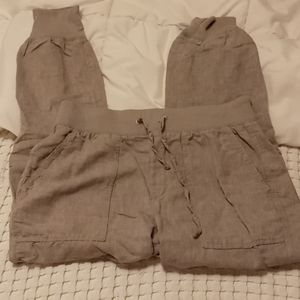 Gap linen/cotton joggers